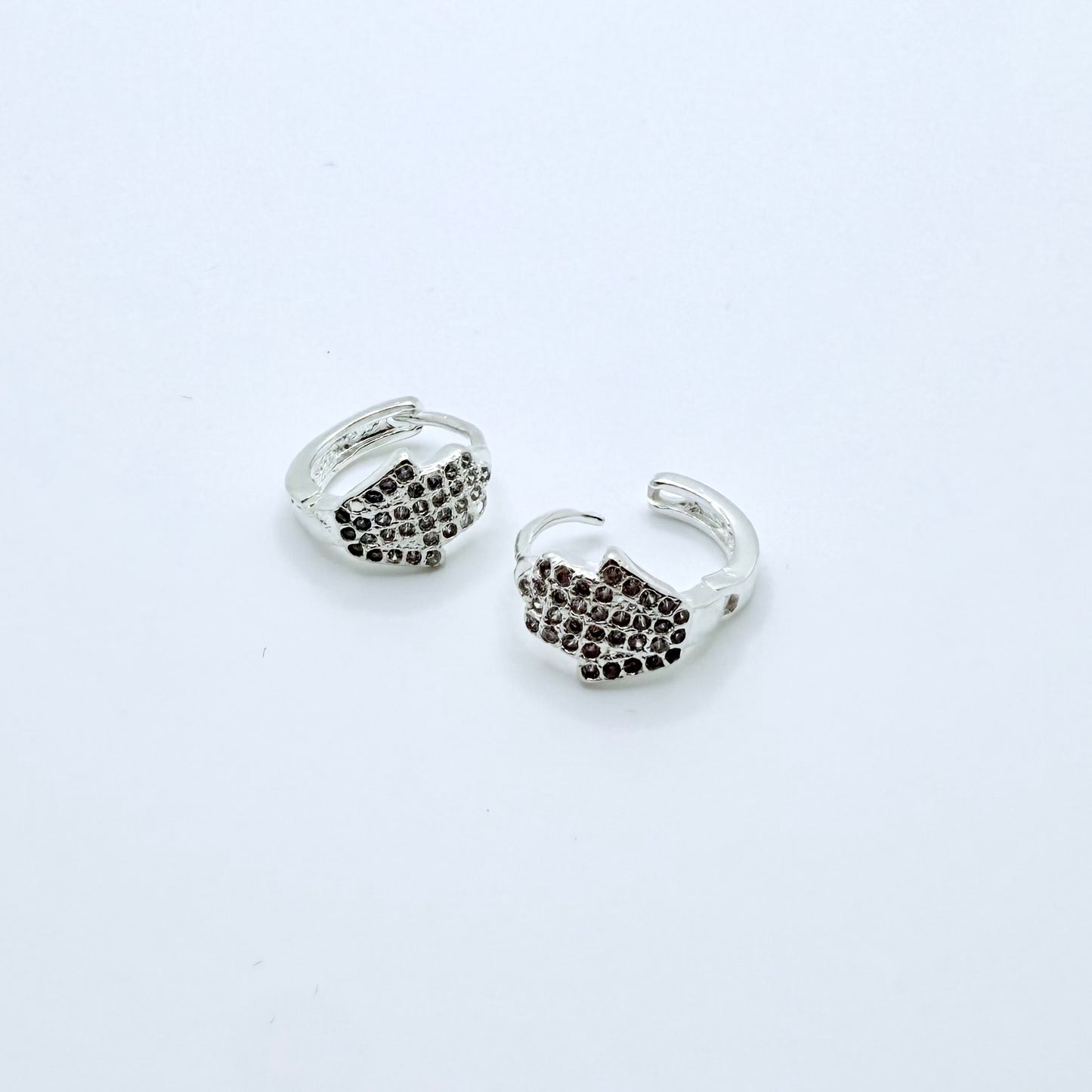 Encanto Silver Hoops