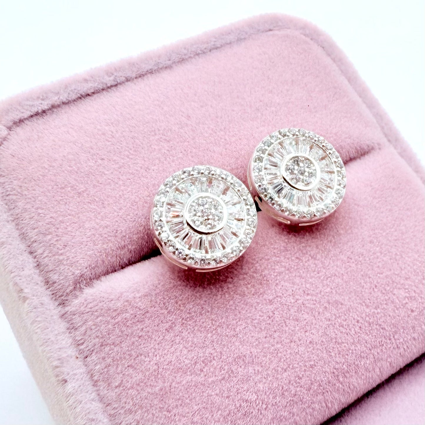 Preciosa Silver Earrings