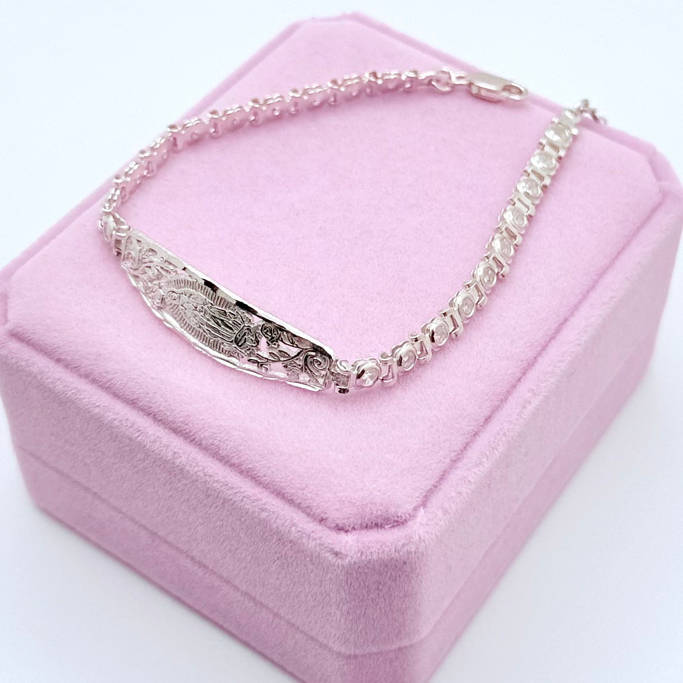 Virgencita Silver Bracelet