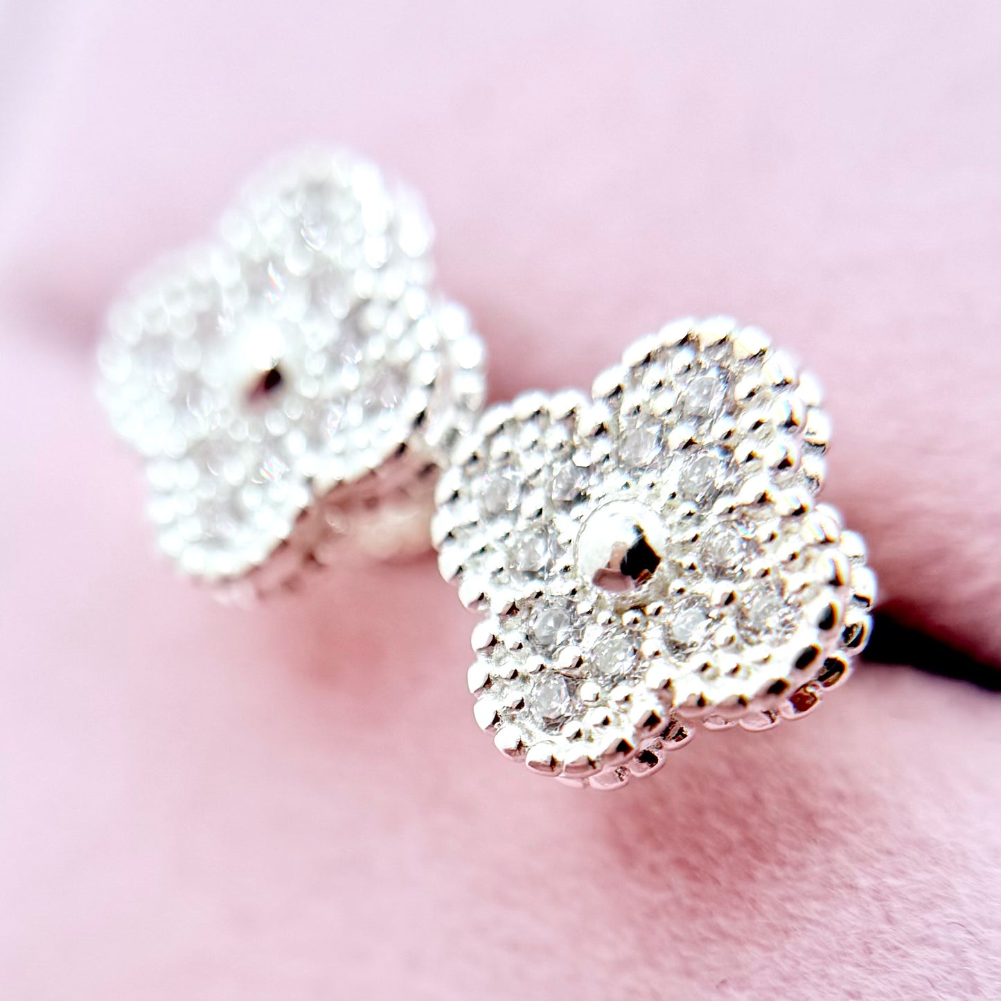 Fleur Silver Earrings