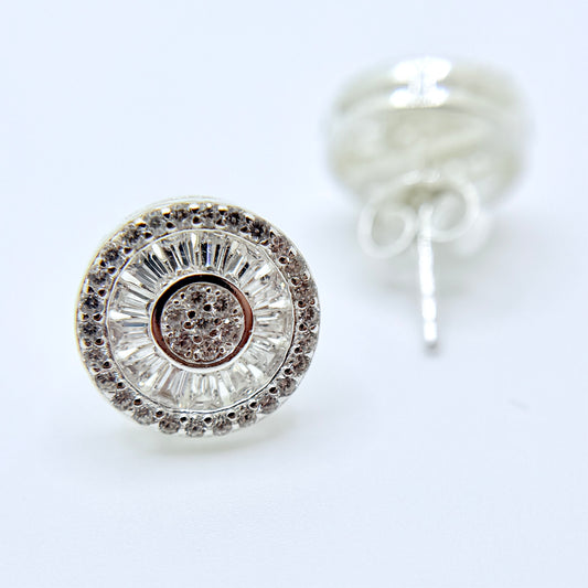 Preciosa Silver Earrings