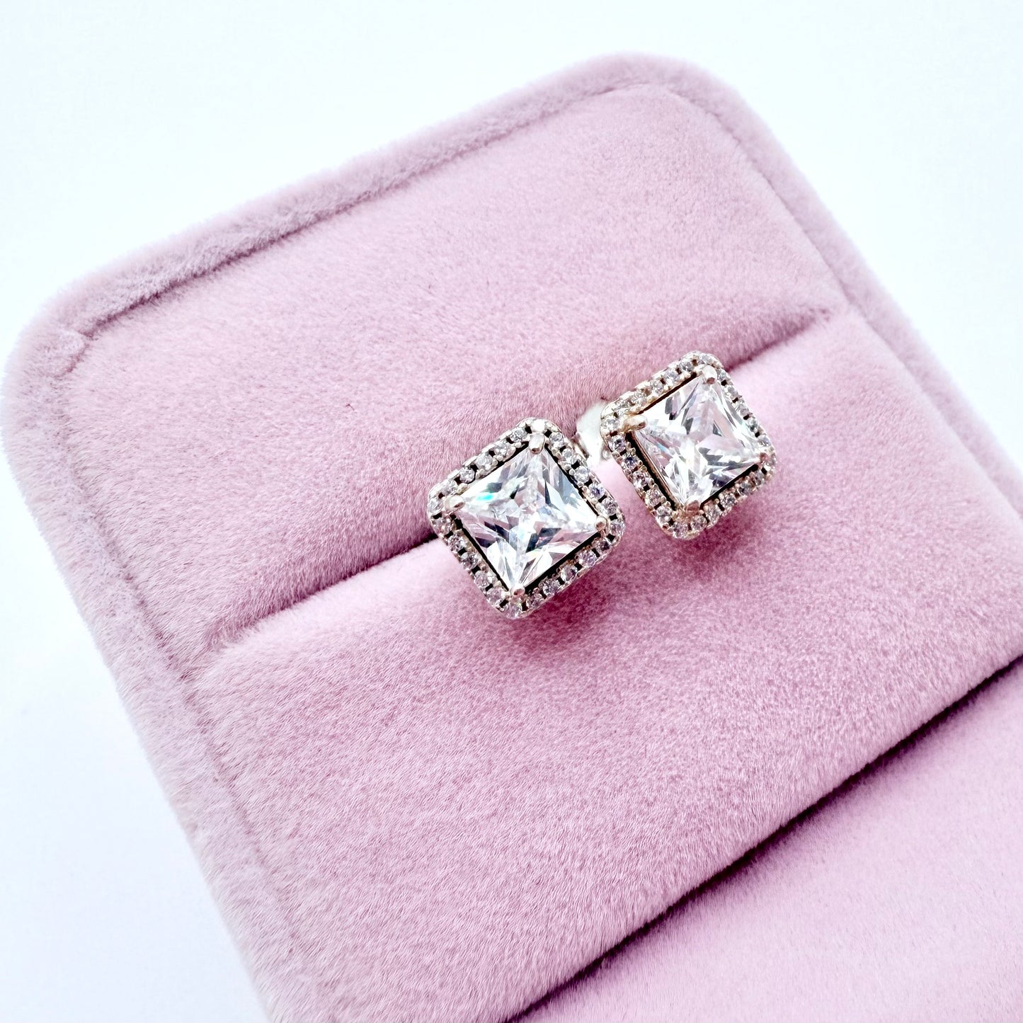 Regal Silver Earrings