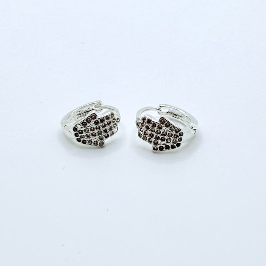 Encanto Silver Hoops