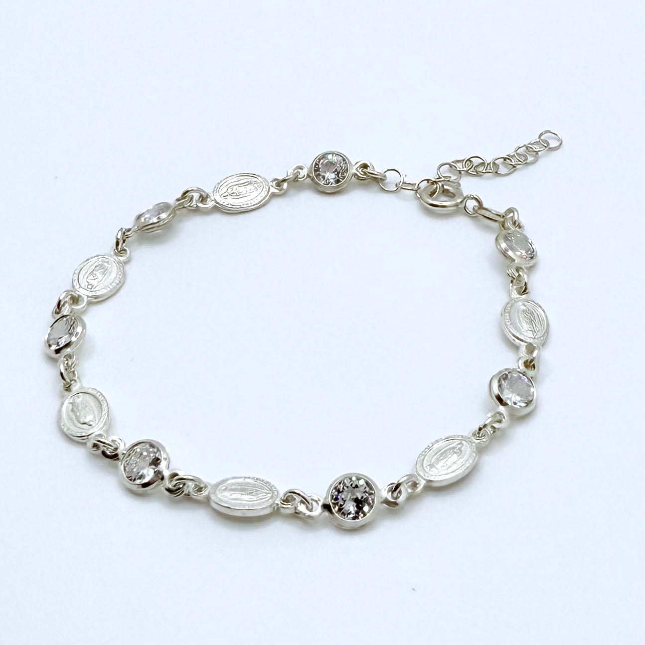Virgencita Bella Silver Bracelet