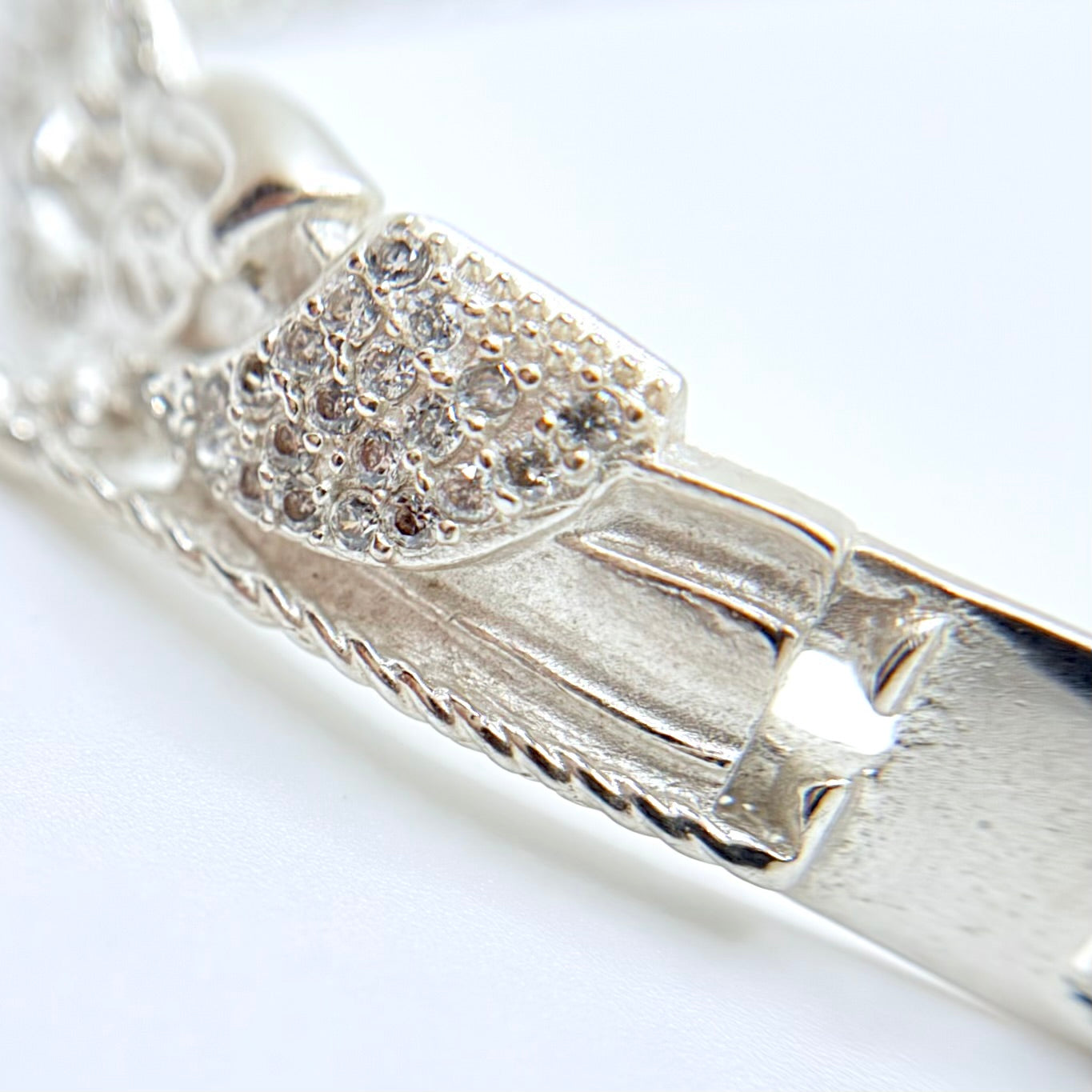 San Judas Luxe Silver Bracelet