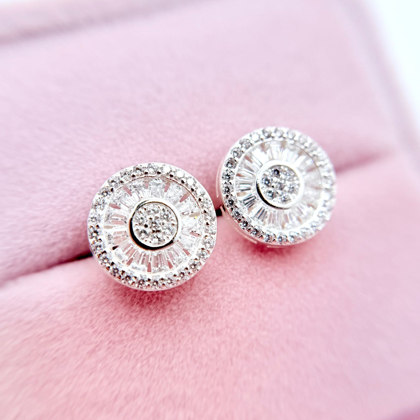 Preciosa Silver Earrings