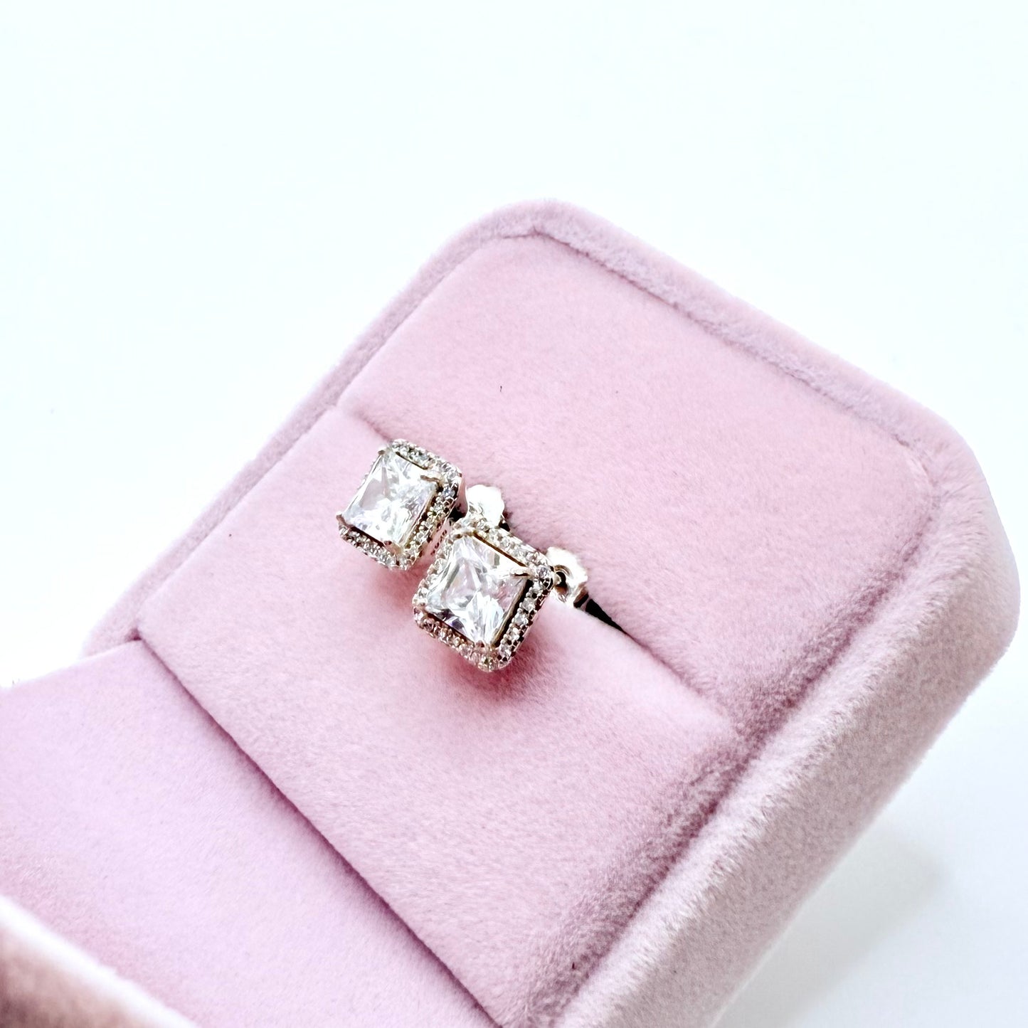 Regal Silver Earrings