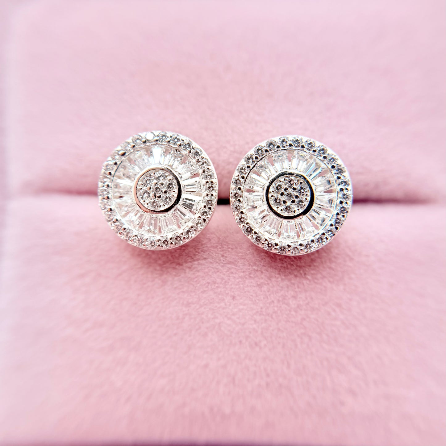 Preciosa Silver Earrings