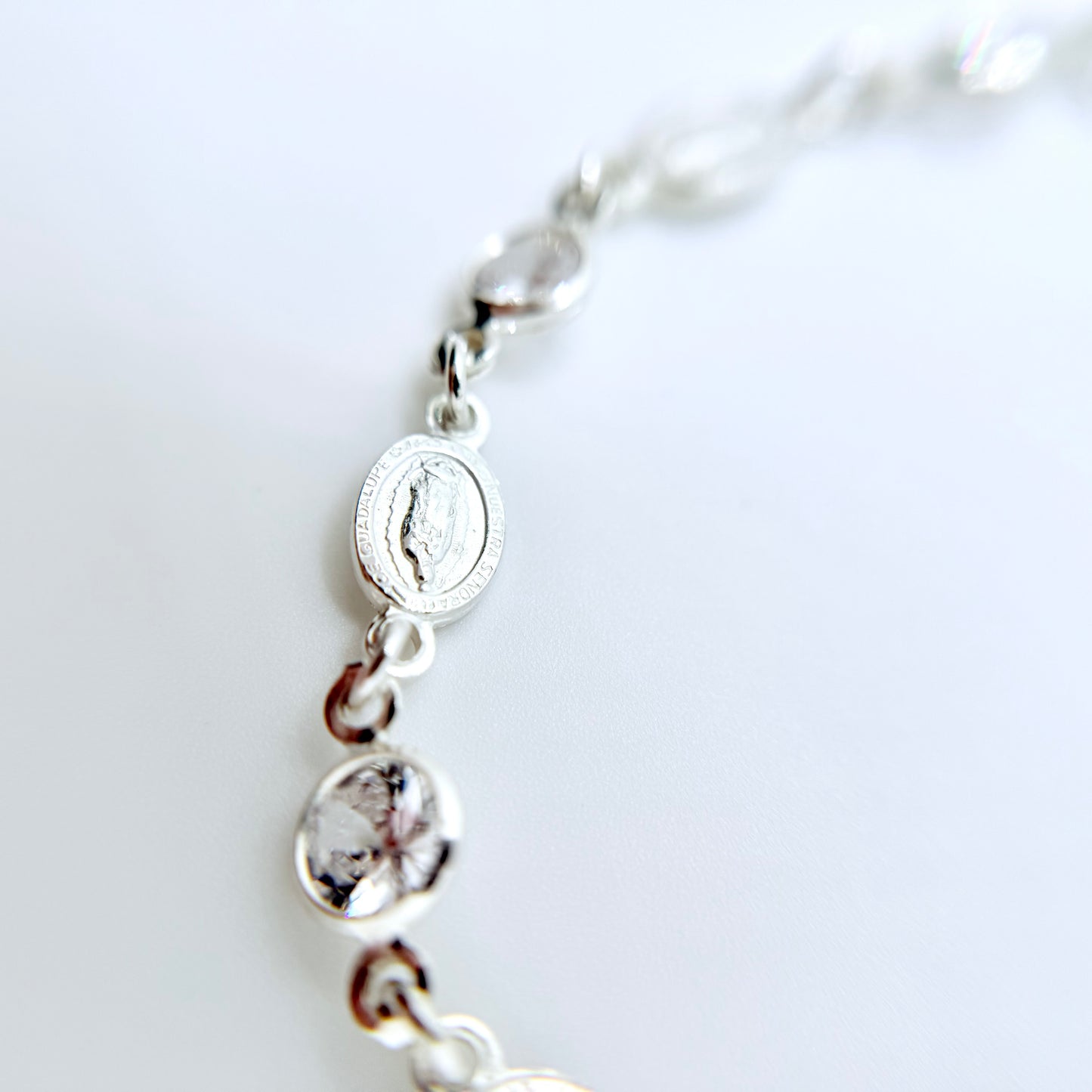 Virgencita Bella Silver Bracelet