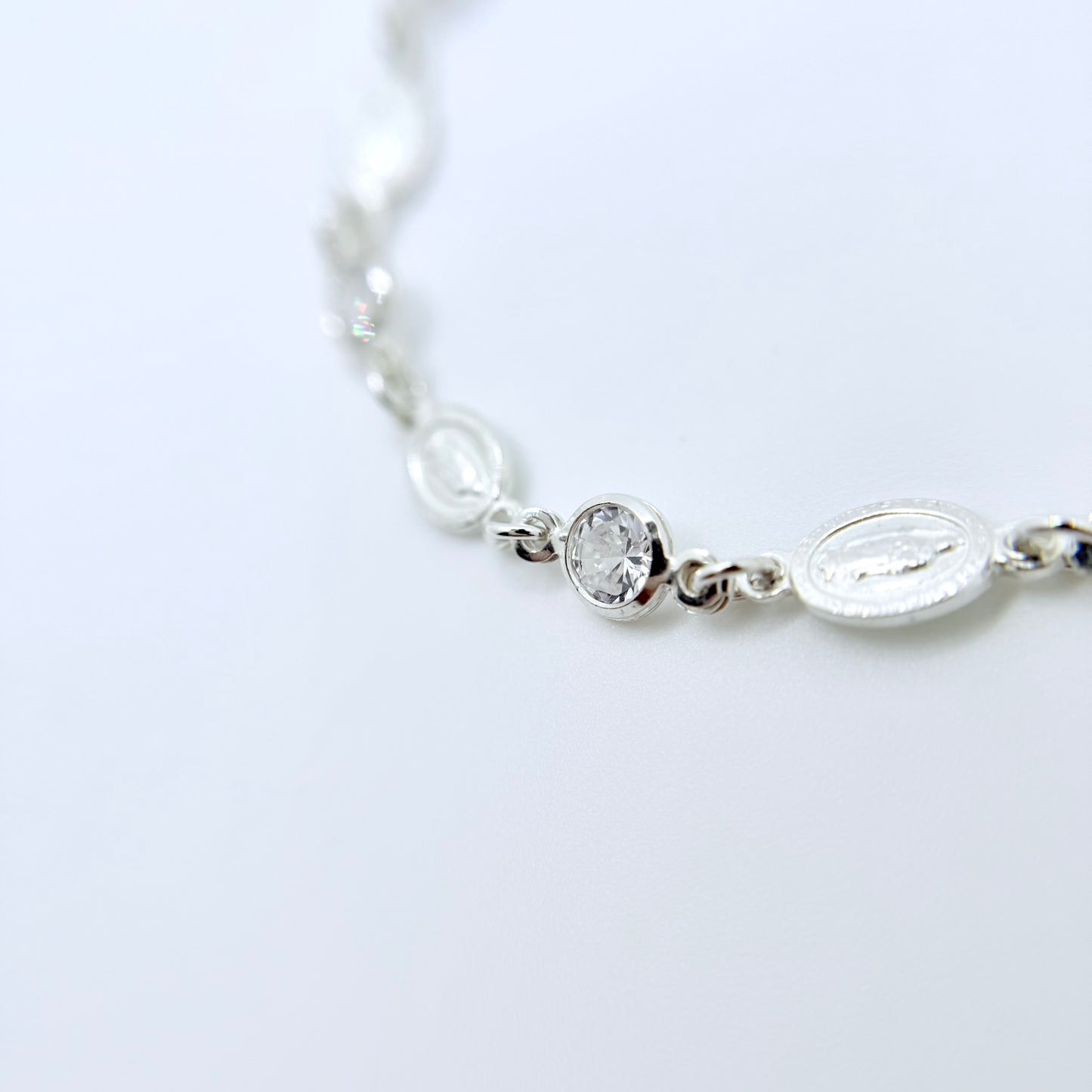 Virgencita Bella Silver Bracelet