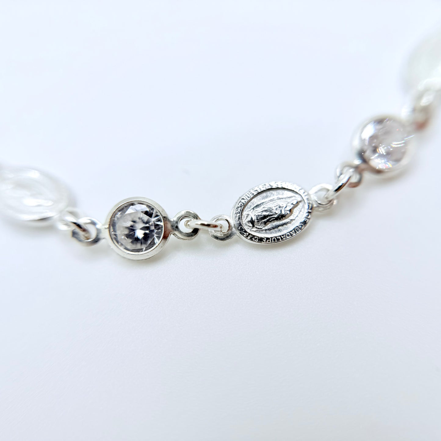 Virgencita Bella Silver Bracelet