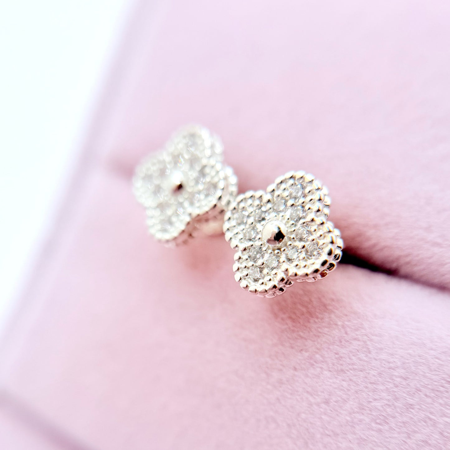 Fleur Silver Earrings