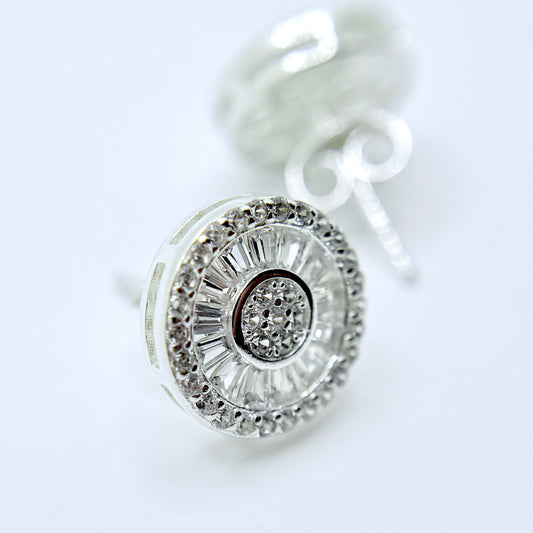 Preciosa Silver Earrings