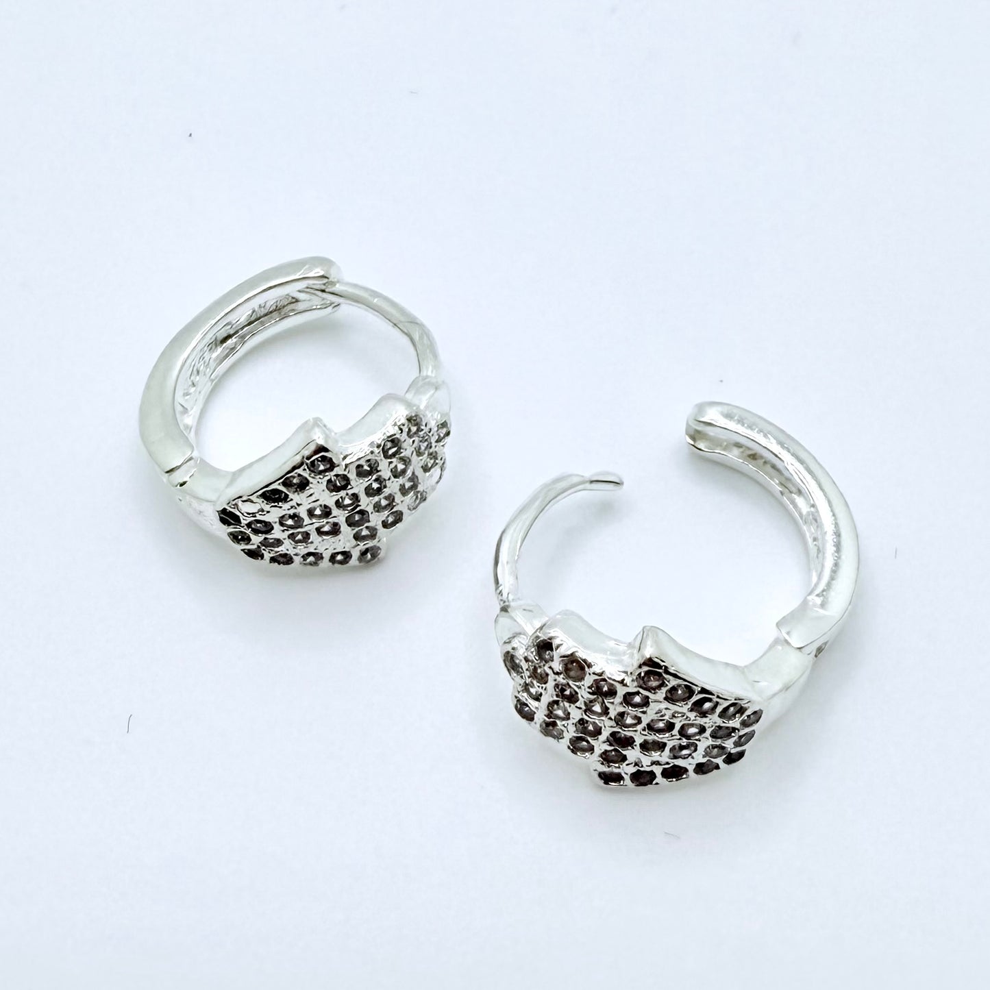 Encanto Silver Hoops