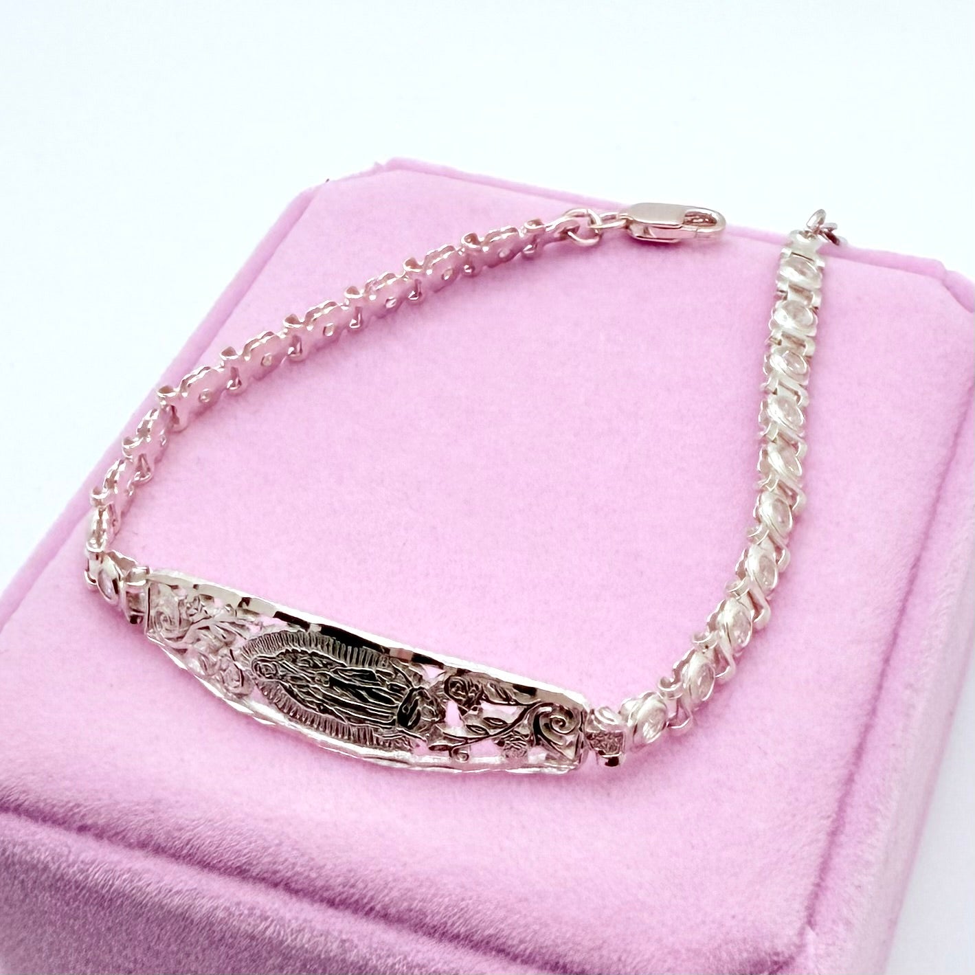 Virgencita Silver Bracelet